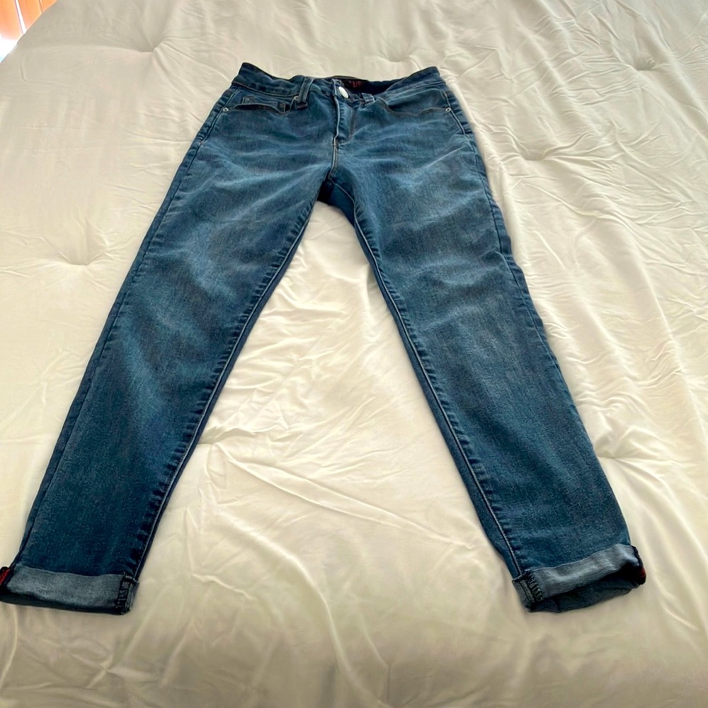 YMI ANKLE HIGH RISE BLUE JUNIOR GIRLS SKINNY JEANS SIZE 3